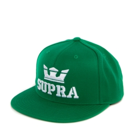 Supra ABOVE SNAP Hats Green/white | AU-50775